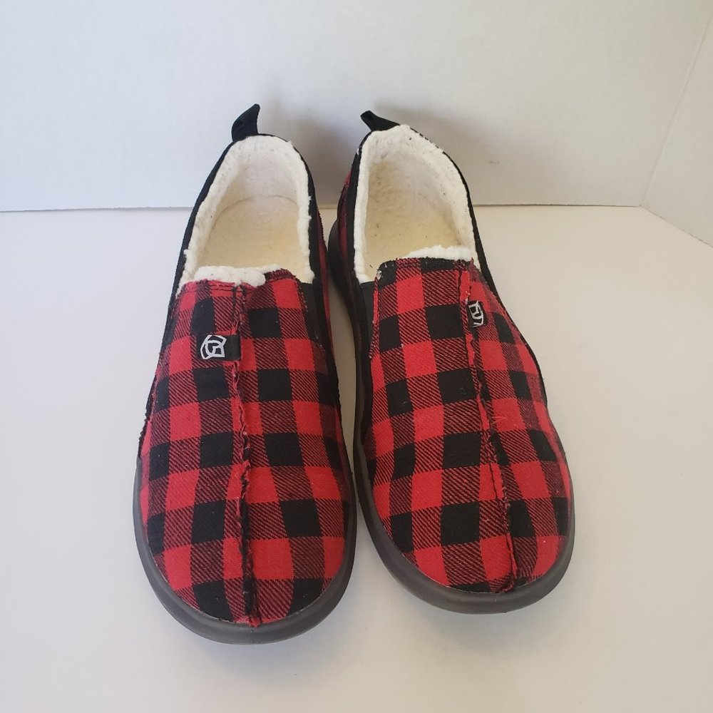 Spenco Orthotic Men's Slipper Supreme Buffalo Plaid Size 8D